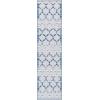 SAFAVIEH Washable Rug Outdoor Cabana Collection – 8′ x 10′, Grey & Ivory, Non-Shedding & Easy to Clean, Ideal for Patio, Backyard, Mudroom (CBN333F)(Grey/Blue)
