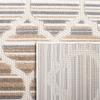SAFAVIEH Washable Rug Outdoor Cabana Collection – 8′ x 10′, Grey & Ivory, Non-Shedding & Easy to Clean, Ideal for Patio, Backyard, Mudroom (CBN333F)(Grey/Ivory)