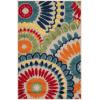 SAFAVIEH Washable Rug Outdoor Cabana Collection – 8′ x 10′, Grey & Ivory, Non-Shedding & Easy to Clean, Ideal for Patio, Backyard, Mudroom (CBN382F)(Blue/Ivory)