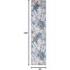 SAFAVIEH Washable Rug Outdoor Cabana Collection – 9′ x 12′, Blue & Grey, Non-Shedding & Easy to Clean, Ideal for Patio, Backyard, Mudroom (CBN405M)(Blue/Grey)