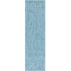 SAFAVIEH Washable Rug Outdoor Courtyard Collection – 10′ x 14′, Grey, Non-Shedding & Easy Cleaning, Ideal for Patio, Backyard, Mudroom (CY8520-36811)(Aqua)