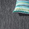 SAFAVIEH Washable Rug Outdoor Courtyard Collection – 10′ x 14′, Grey, Non-Shedding & Easy Cleaning, Ideal for Patio, Backyard, Mudroom (CY8520-36811)(Black/Grey)