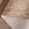 SAFAVIEH Washable Rug Outdoor Courtyard Collection – 10′ x 14′, Grey, Non-Shedding & Easy Cleaning, Ideal for Patio, Backyard, Mudroom (CY8520-36811)(Dark Grey/Rust)