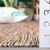 SAFAVIEH Washable Rug Outdoor Courtyard Collection – 10′ x 14′, Grey, Non-Shedding & Easy Cleaning, Ideal for Patio, Backyard, Mudroom (CY8520-36811)(Dark Grey/Rust)
