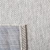 SAFAVIEH Washable Rug Outdoor Courtyard Collection – 10′ x 14′, Grey, Non-Shedding & Easy Cleaning, Ideal for Patio, Backyard, Mudroom (CY8520-36811)(Grey)