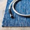 SAFAVIEH Washable Rug Outdoor Courtyard Collection – 10′ x 14′, Grey, Non-Shedding & Easy Cleaning, Ideal for Patio, Backyard, Mudroom (CY8520-36811)(Navy)