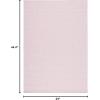SAFAVIEH Washable Rug Outdoor Courtyard Collection – 10′ x 14′, Grey, Non-Shedding & Easy Cleaning, Ideal for Patio, Backyard, Mudroom (CY8520-36811)(Soft Pink/-)