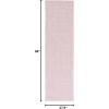 SAFAVIEH Washable Rug Outdoor Courtyard Collection – 10′ x 14′, Grey, Non-Shedding & Easy Cleaning, Ideal for Patio, Backyard, Mudroom (CY8520-36811)(Soft Pink)