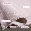 SAFAVIEH Washable Rug Outdoor Courtyard Collection – 10′ x 14′, Grey, Non-Shedding & Easy Cleaning, Ideal for Patio, Backyard, Mudroom (CY8520-36811)(Soft Pink)