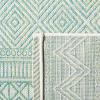 SAFAVIEH Washable Rug Outdoor Courtyard Collection – 5’3″ x 7’7″, Black & Grey, Non-Shedding & Easy Cleaning, Ideal for Patio, Backyard, Mudroom (CY8196-37612)(Beige/Green)