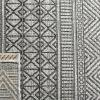 SAFAVIEH Washable Rug Outdoor Courtyard Collection – 5’3″ x 7’7″, Black & Grey, Non-Shedding & Easy Cleaning, Ideal for Patio, Backyard, Mudroom (CY8196-37612)(Black/Grey)