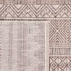 SAFAVIEH Washable Rug Outdoor Courtyard Collection – 5’3″ x 7’7″, Black & Grey, Non-Shedding & Easy Cleaning, Ideal for Patio, Backyard, Mudroom (CY8196-37612)(Grey/Brown)