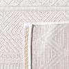 SAFAVIEH Washable Rug Outdoor Courtyard Collection – 5’3″ x 7’7″, Black & Grey, Non-Shedding & Easy Cleaning, Ideal for Patio, Backyard, Mudroom (CY8196-37612)(Ivory/Pink)