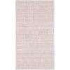 SAFAVIEH Washable Rug Outdoor Courtyard Collection – 5’3″ x 7’7″, Black & Grey, Non-Shedding & Easy Cleaning, Ideal for Patio, Backyard, Mudroom (CY8196-37612)(Ivory/Pink)