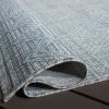 SAFAVIEH Washable Rug Outdoor Courtyard Collection – 5’3″ x 7’7″, Black & Grey, Non-Shedding & Easy Cleaning, Ideal for Patio, Backyard, Mudroom (CY8196-37612)(Light Grey/Aqua)