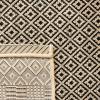 SAFAVIEH Washable Rug Outdoor Courtyard Collection – 8′ x 10′, Beige & Red, Non-Shedding & Easy Cleaning, Ideal for Patio, Backyard, Mudroom, DIning Space (CY6235-23812)(Beige/Black)