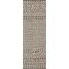 SAFAVIEH Washable Rug Outdoor Courtyard Collection – 8′ x 10′, Beige & Red, Non-Shedding & Easy Cleaning, Ideal for Patio, Backyard, Mudroom, DIning Space (CY6235-23812)(Beige/Black)