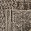 SAFAVIEH Washable Rug Outdoor Courtyard Collection – 8′ x 11′, Light Grey & Blue, Non-Shedding & Easy Cleaning, Ideal for Patio, Backyard, Mudroom (CY8736-36812)(Light Beige/Light Brown)