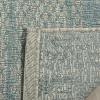 SAFAVIEH Washable Rug Outdoor Courtyard Collection – 8′ x 11′, Light Grey & Blue, Non-Shedding & Easy Cleaning, Ideal for Patio, Backyard, Mudroom (CY8736-36812)(Light Grey/Aqua)