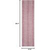SAFAVIEH Washable Rug Outdoor Courtyard Collection – 8′ x 11′, Light Grey & Blue, Non-Shedding & Easy Cleaning, Ideal for Patio, Backyard, Mudroom (CY8736-36812)(Light Grey/Fuchsia)