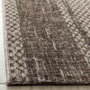 SAFAVIEH Washable Rug Outdoor Courtyard Collection – 8′ x 11′, Light Grey & Blue, Non-Shedding & Easy Cleaning, Ideal for Patio, Backyard, Mudroom (CY8736-36812)(Light Beige/Light Brown)