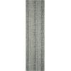 SAFAVIEH Washable Rug Outdoor Courtyard Collection – 8′ x 11′, Light Grey & Blue, Non-Shedding & Easy Cleaning, Ideal for Patio, Backyard, Mudroom (CY8736-36812)(Light Grey/Teal)