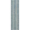 SAFAVIEH Washable Rug Outdoor Courtyard Collection – 8′ x 11′, Light Grey & Blue, Non-Shedding & Easy Cleaning, Ideal for Patio, Backyard, Mudroom (CY8736-36812)(Light Grey / Blue)
