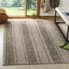 SAFAVIEH Washable Rug Outdoor Courtyard Collection – 8′ x 11′, Light Grey & Blue, Non-Shedding & Easy Cleaning, Ideal for Patio, Backyard, Mudroom (CY8736-36812)(Light Beige/Light Brown)