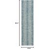 SAFAVIEH Washable Rug Outdoor Courtyard Collection – 8′ x 11′, Light Grey & Blue, Non-Shedding & Easy Cleaning, Ideal for Patio, Backyard, Mudroom (CY8736-36812)(Light Grey / Blue)