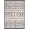 SAFAVIEH Washable Rug Outdoor Sunrise Collection – 8′ x 10′, Grey & Beige Black, Non-Shedding & Easy to Clean, Ideal for Patio, Backyard, Mudroom (SUN629F)(Grey/Beige Black)