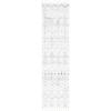 SAFAVIEH Area Rug 8×10 – Berber Fringe Shag Collection – Large – Cream & Dark Grey, Moroccan Design, Non-Shedding & Easy Cleaning, Thick Pile, Ideal for Living Room, Bedroom, Dining Space (BFG516A)(Ivory/Grey)