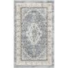 SAFAVIEH Area Rug 8×10 – Casablanca Collection – Large – Ivory & Black, Handmade Wool, Moroccan Boho Trellis Design, Ideal for Living Room, Bedroom, Dining Space (CSB987A)(Grey/Cream)