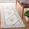 SAFAVIEH Area Rug 8×10 – Casablanca Collection – Large – Ivory & Black, Handmade Wool, Moroccan Boho Trellis Design, Ideal for Living Room, Bedroom, Dining Space (CSB990A)(Ivory/Black)
