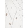 SAFAVIEH Area Rug 8×10 – Casablanca Collection – Large – Ivory & Brown, Handmade Wool, Moroccan Design, Ideal for Living Room, Bedroom, Dining Space (CSB975A)(Ivory/Brown)