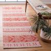 SAFAVIEH Area Rug 8×10 – Classic Vintage Collection – Large – Grey, Handmade, Moroccan Boho Design, Ideal for Living Room, Bedroom, Office, Dining Space (CLV717F)(Rust)