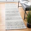 SAFAVIEH Area Rug 8×10 – Classic Vintage Collection – Large – Grey, Handmade, Moroccan Boho Design, Ideal for Living Room, Bedroom, Office, Dining Space (CLV717F)(Grey)