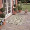 SAFAVIEH Courtyard Collection 8′ x 10′ Grey/Black CY8444 Indoor/ Outdoor Waterproof Easy Cleaning Patio Backyard Mudroom Area Rug(Grey/Green)
