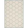 SAFAVIEH Courtyard Collection 8′ x 11′ Navy/Beige CY6009 Trellis Indoor/ Outdoor Waterproof Easy-Cleaning Patio Backyard Mudroom Area-Rug(Beige/Aqua)