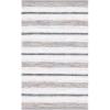 SAFAVIEH Kilim Collection Area Rug – 6′ x 9′, Blue & Ivory, Flat Weave Rustic Boho Tribal Design, Non-Shedding & Easy Care, Ideal for High Traffic Areas in Living Room, Bedroom (KLM763M)(Grey/Ivory)