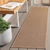 SAFAVIEH Washable Rug Outdoor Atrium Sisal Collection – 5′ x 7’6″, Beige, Non-Shedding & Easy to Clean, Ideal for Patio, Backyard, Mudroom (ATM102B)(Beige)