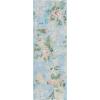 SAFAVIEH Washable Rug Outdoor Barbados Collection – 8′ x 10’5″, Light Blue & Green, Non-Shedding & Easy to Clean, Ideal for Patio, Backyard, Mudroom (BAR522M)(Light Blue/Green)
