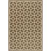 SAFAVIEH Washable Rug Outdoor Beach House Collection – 8′ x 10′, Beige & Cream, Non-Shedding & Easy to Clean, Ideal for Patio, Backyard, Mudroom (BHS127D)(Beige/Cream)