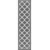 SAFAVIEH Washable Rug Outdoor Bermuda Collection – 8′ x 10′, Ivory & Charcoal, Non-Shedding & Easy to Clean, Ideal for Patio, Backyard, Mudroom (BMU810A)(Charcoal/Ivory)