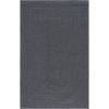 SAFAVIEH Washable Rug Outdoor Braided Collection – 8′ x 10′, Grey & Ivory, Handmade & Reversible, Non-Shedding & Easy to Clean, Ideal for Patio, Backyard, Mudroom (BRA201F)(Black)