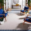 SAFAVIEH Washable Rug Outdoor Courtyard Collection – 10′ x 14′, Grey, Non-Shedding & Easy Cleaning, Ideal for Patio, Backyard, Mudroom (CY8520-36811)(Beige/Beige)