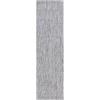 SAFAVIEH Washable Rug Outdoor Courtyard Collection – 10′ x 14′, Grey, Non-Shedding & Easy Cleaning, Ideal for Patio, Backyard, Mudroom (CY8520-36811)(Ivory Blue/Beige)