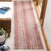 SAFAVIEH Washable Rug Outdoor Courtyard Collection – 8′ x 11′, Light Grey & Blue, Non-Shedding & Easy Cleaning, Ideal for Patio, Backyard, Mudroom (CY8736-36812)(Light Beige/Terracotta)