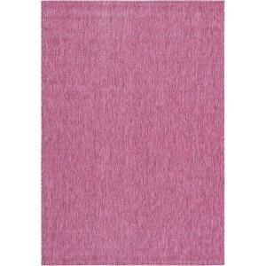 SAFAVIEH Washable Rug Outdoor Courtyard Collection – 10′ x 14′, Grey, Non-Shedding & Easy Cleaning, Ideal for Patio, Backyard, Mudroom (CY8520-36811)(Red)