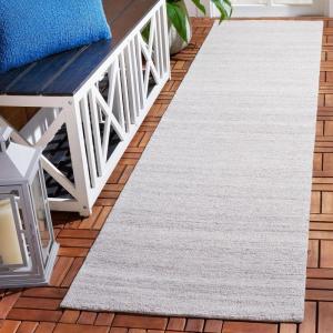 SAFAVIEH Washable Rug Outdoor Micro-Loop Collection – 5′ x 8′, Dark Grey, Handmade, Non-Shedding & Easy to Clean, Ideal for Patio, Backyard, Mudroom (OMP101G)(Beige)
