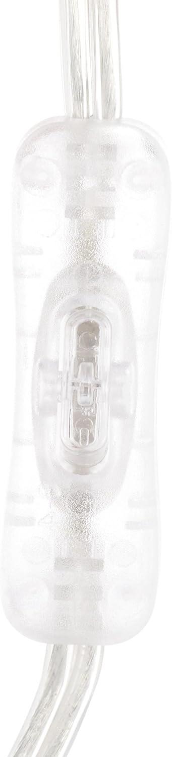 image:imageSAFAVIEH Lighting Collection TIGI White Marble amp Metal Table Lamp 23 Decorative Accent Light with Fabric Shade E26 Bulb Compatible TBL2032AWhiteSilver